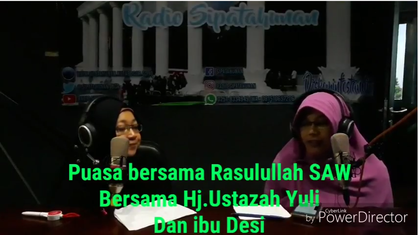 Puasa bersama Rasulullah SAW, Bersama Hj.Ustazah Yul