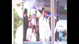 Telekonferensi dengan Camat dan Warga Kota Bogor 